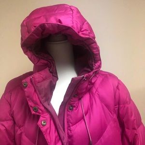 Land’s End long down coat